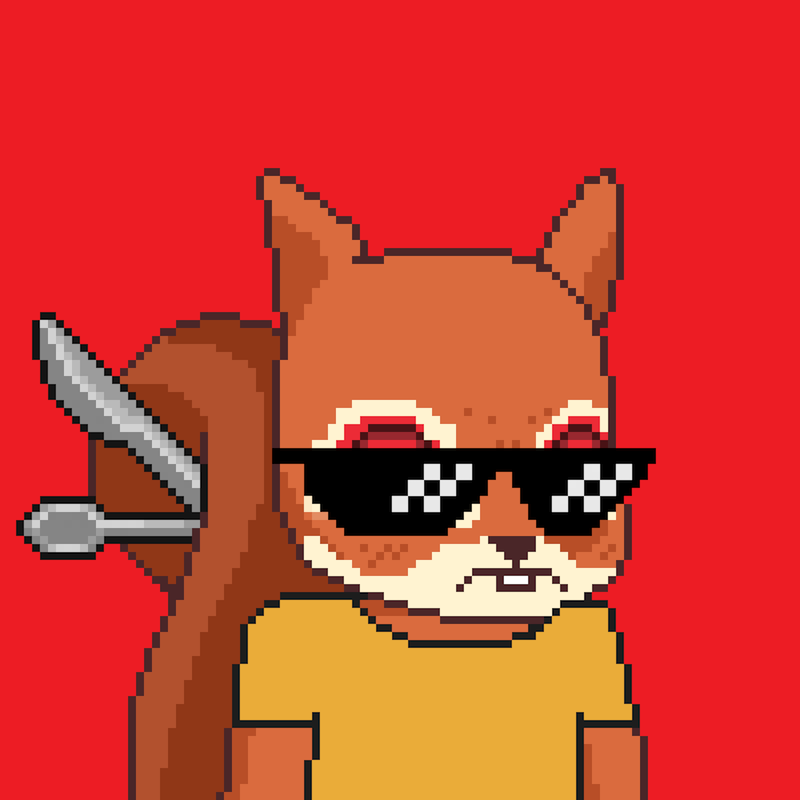 Pixel Squirrels #9877